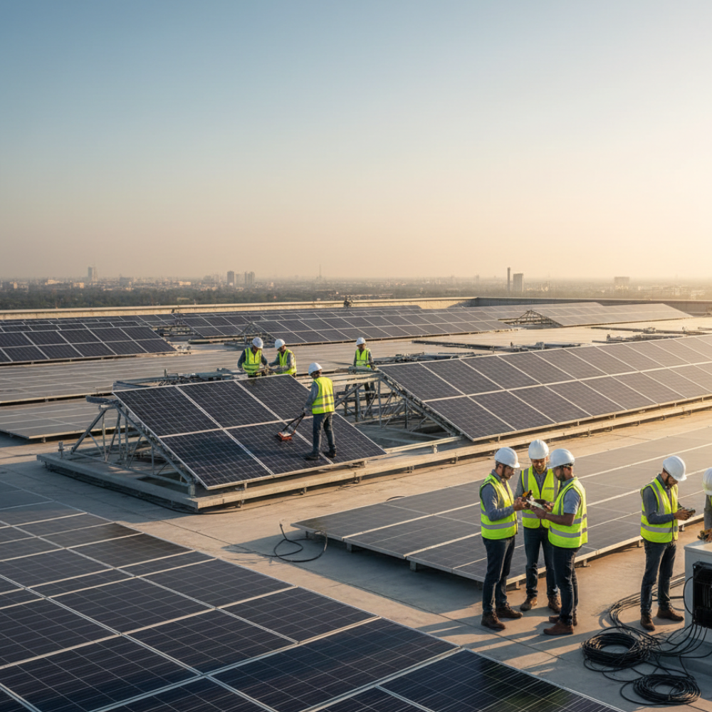 Mavericks Green Energy Solar Installation